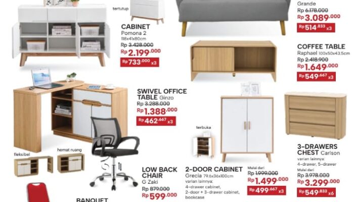 INFORMA Hadirkan Promo Spesial Furnitur Lokal Sambut Kemerdekaan