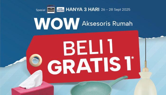 Belanja Hemat, Informa Suguhkan Cashback dan Diskon Besar Akhir Pekan Ini