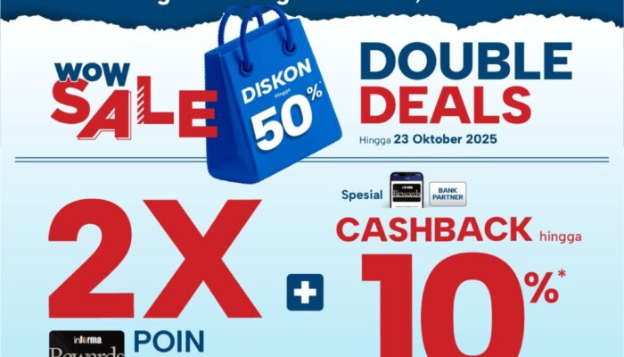 Belanja di Informa Latanete Makin Untung, Nikmati Double Poin dan Diskon Fantastis Hingga 60 Persen