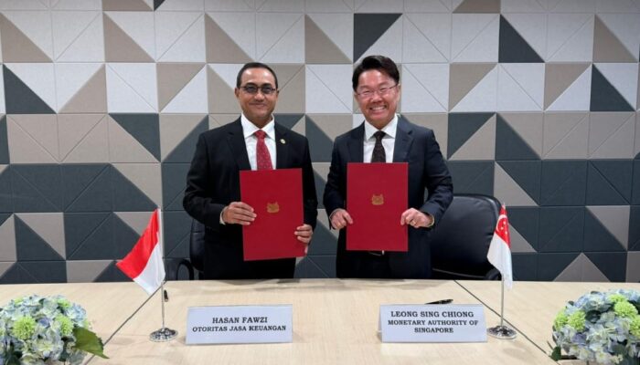 OJK dan MAS Sepakati MoU Baru, Dorong Inovasi Fintech ASEAN