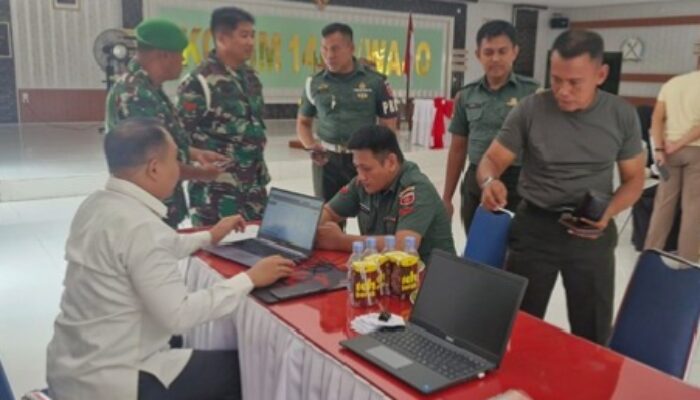 Pojok Pajak Sengkang Diserbu Prajurit Kodim Wajo untuk Aktivasi Akun Coretax