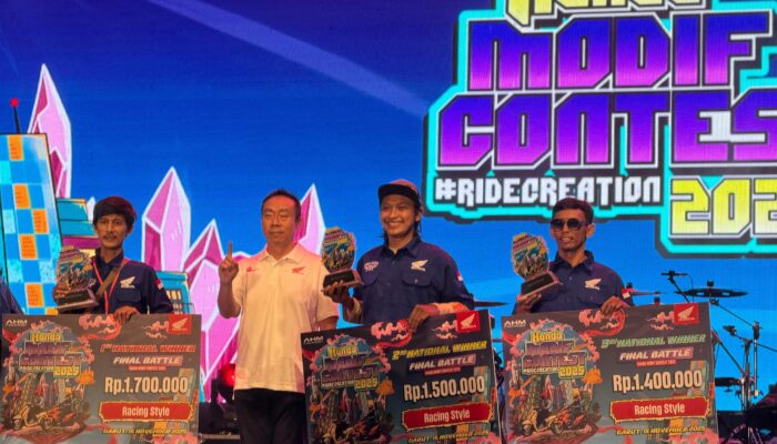 Asmo Sulsel Borong Gelar di Honda Modif Contest Nasional 2025