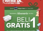 Akhir Tahun Makin Seru! Promo Beli 1 Gratis 1 & Cashback 12% di Informa Latanete