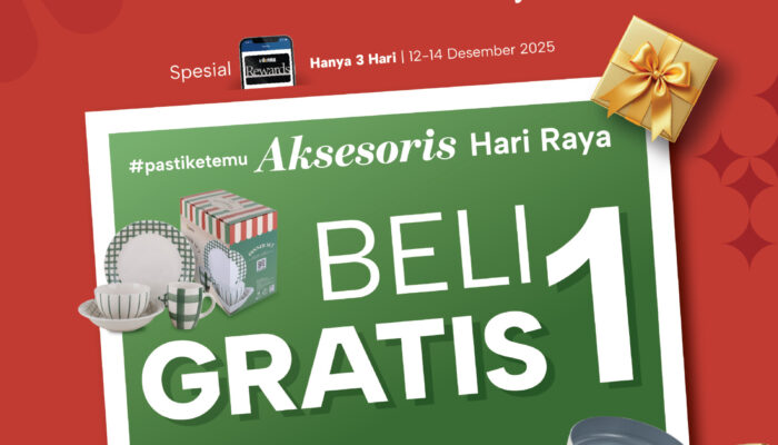 Promo Akhir Tahun Informa Latanete: Perabot, Aksesori Rumah, hingga Layanan Clean & Care Diskon