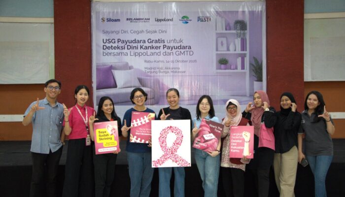 Siloam Hospitals Gandeng GMTD, Perempuan Makassar Dapat Layanan Deteksi Dini Kanker Payudara Gratis